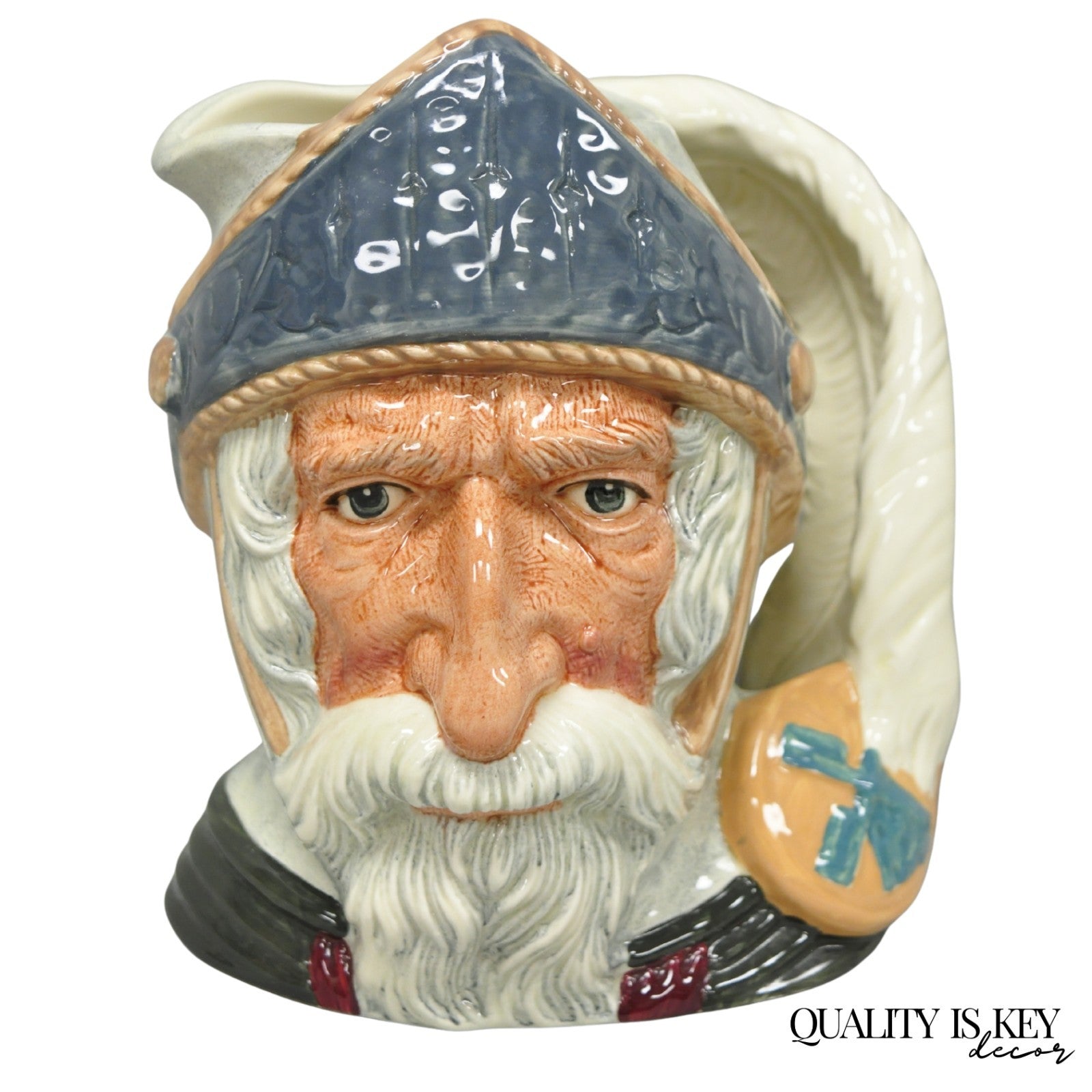 Vintage 1956 Royal Doulton Don Quixote D6455 Porcelain Toby Character Jug Mug