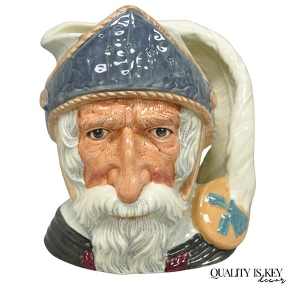 Vintage 1956 Royal Doulton Don Quixote D6455 Porcelain Toby Character Jug Mug