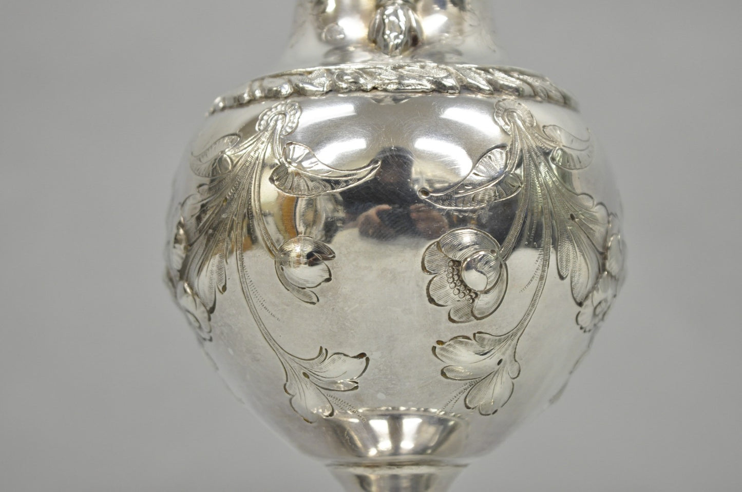 Antique Art Nouveau Rogers Smith Silver Plated Swan Coffee Creamer Small Tea Pot