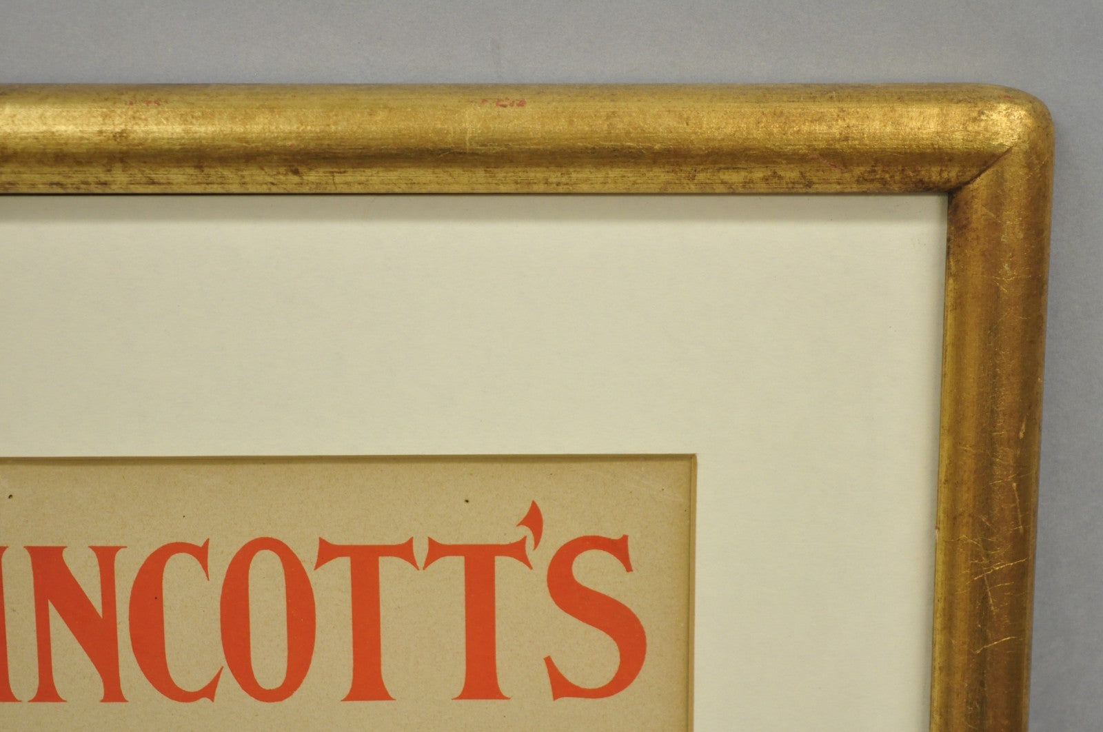 Art Deco Will Carqueville Lippincott's "September" Framed Lithograph Print