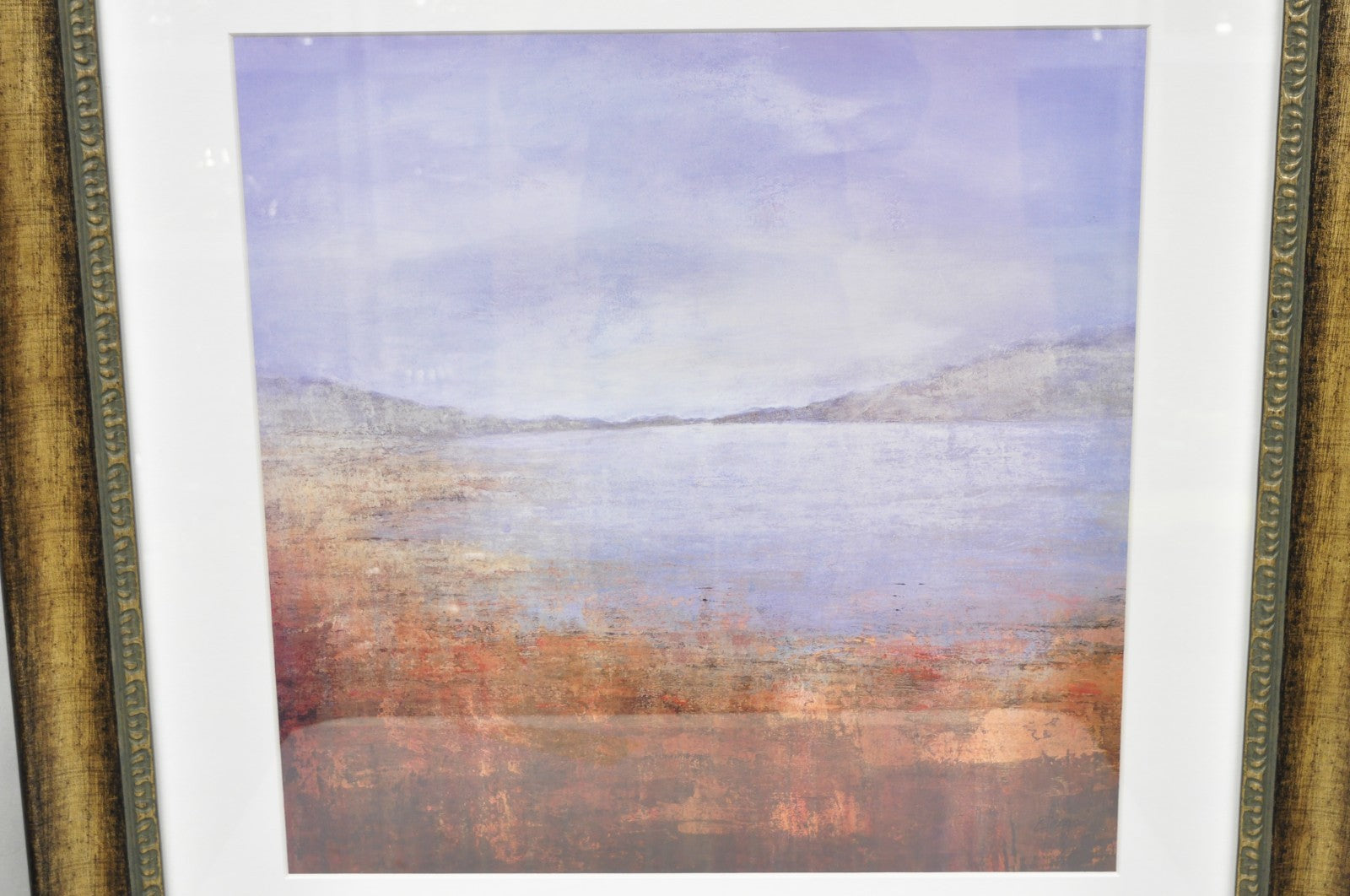 Contemporary Art Quiet Lake VIII by Suzanne Etienne Decorative Framed Print