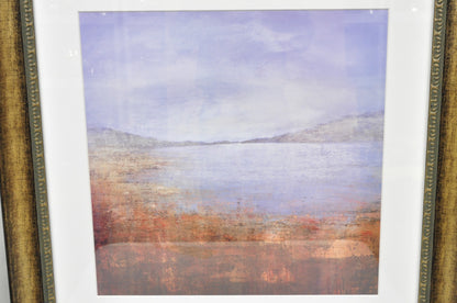 Contemporary Art Quiet Lake VIII by Suzanne Etienne Decorative Framed Print