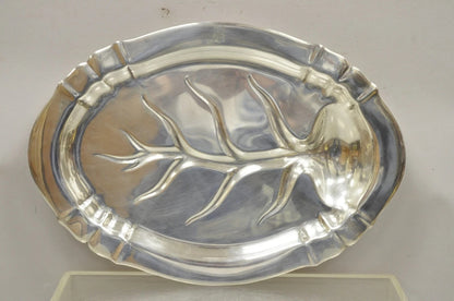 Reed & Barton Chesterfield Silver Plated Meat Cutlery Serving Platter Tray