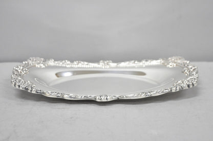 Vintage Victorian Sir Christopher by Wallace Silver Plated Gravy Boat Underplate