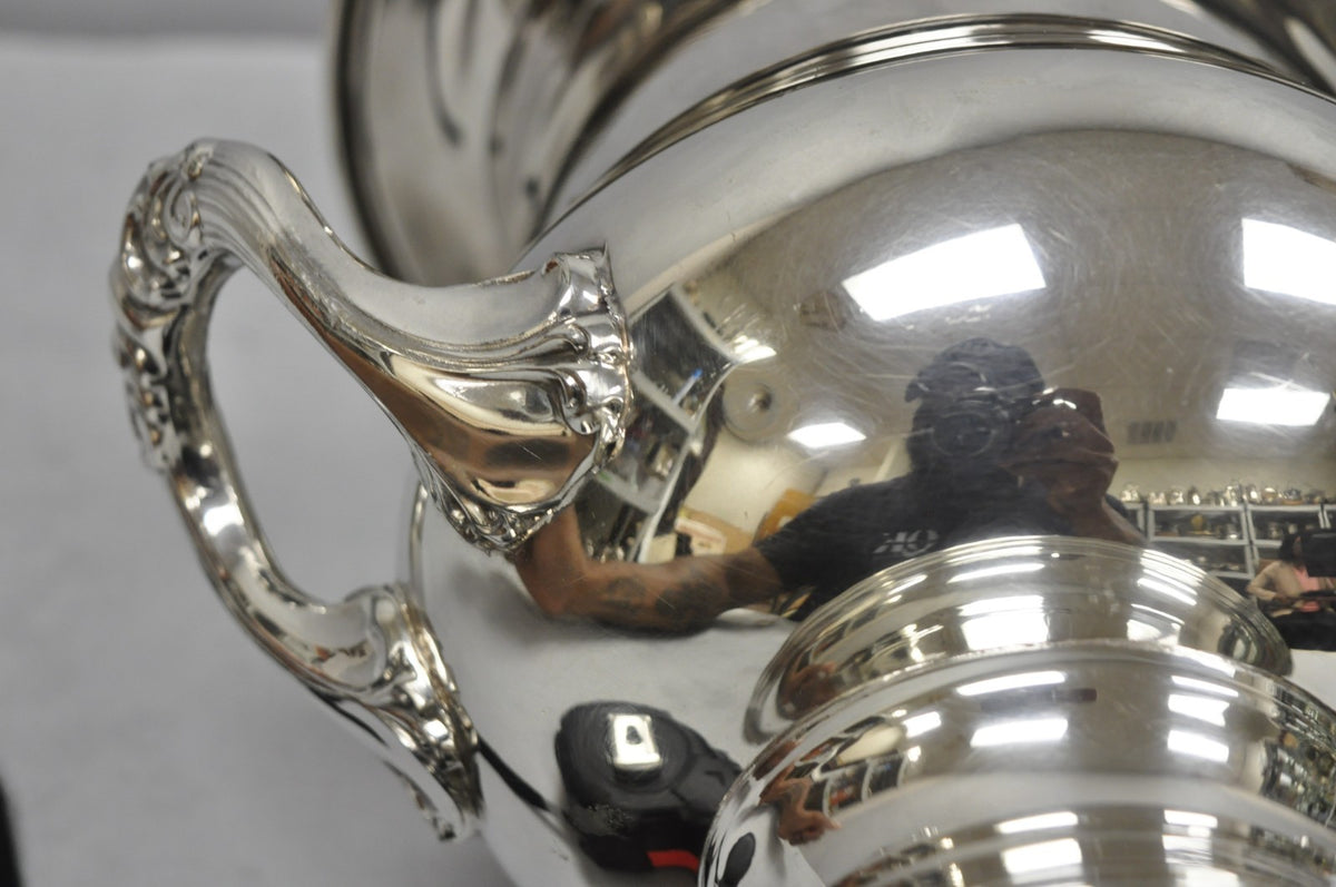 Vintage Victorian Silver Plated Trophy Cup Urn Champagne Wine Chiller Ice Bucket