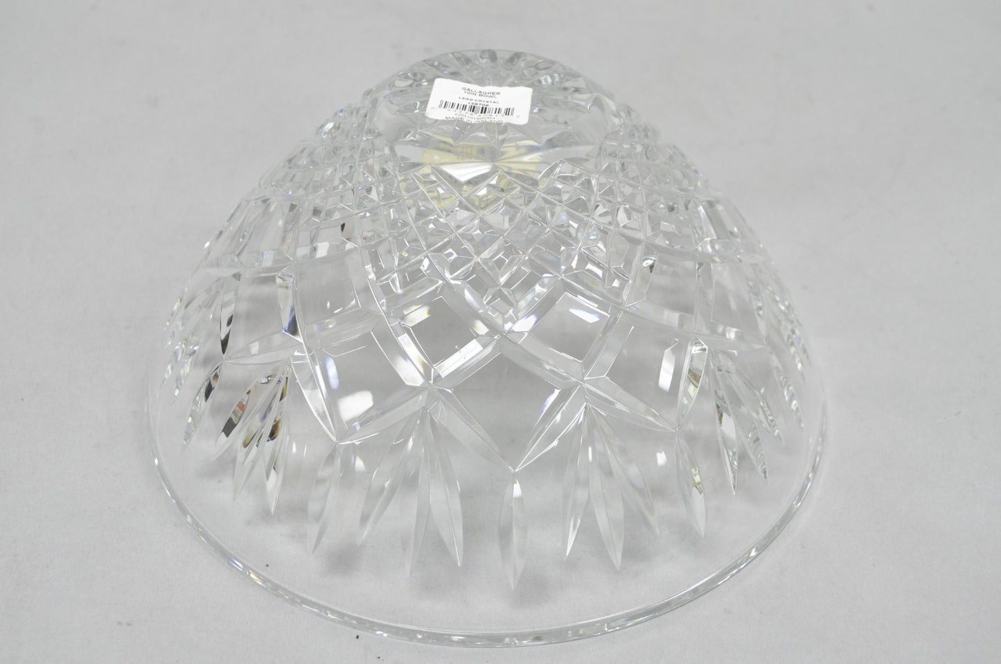 Waterford Cut Crystal Lead Glass 10" Centerpiece "Gallagher" Bowl 158709