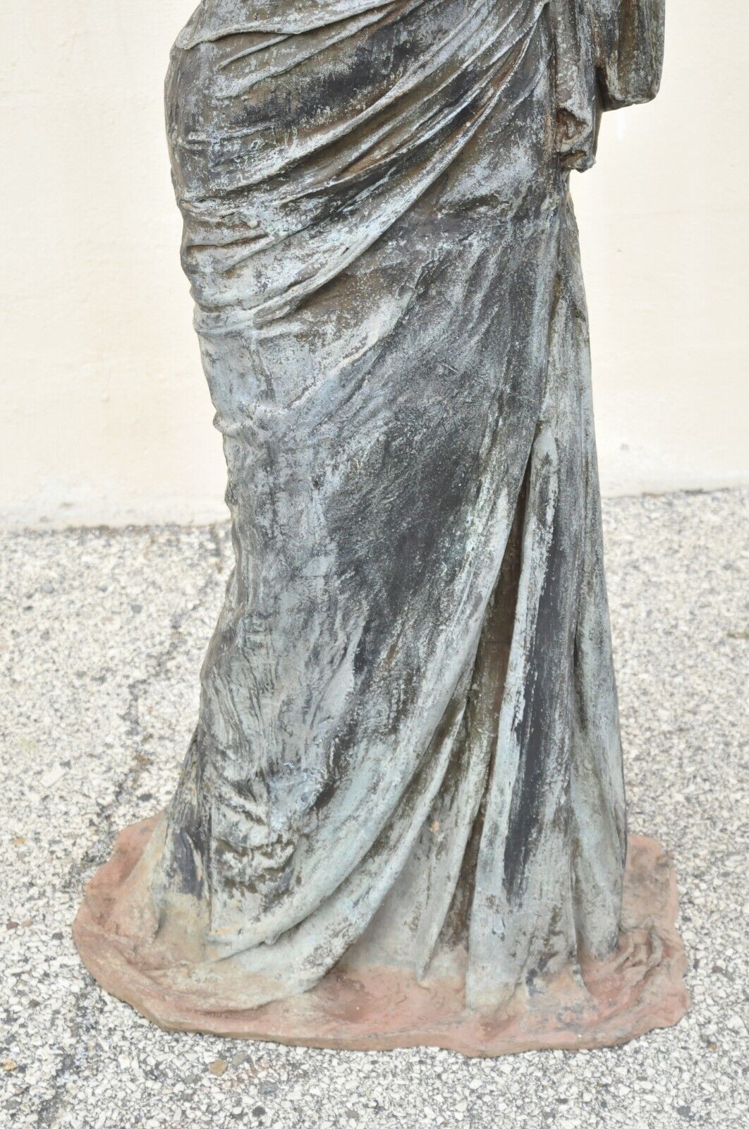 Large Victorian Style 71" Bronze Garden Water Fountain Dione The Divine Goddess