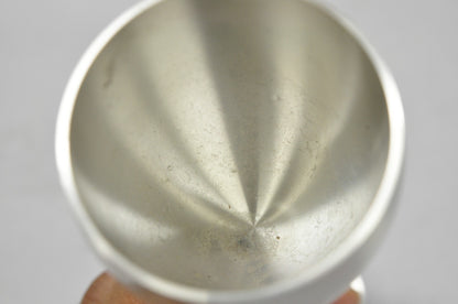 Vintage Royal Order of Jesters Figural Pewter Metal Award Goblet Chalice