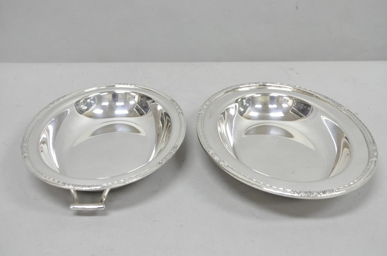 International Silver Co "Camille" Silver Plated Covered Vegetable Serving Dish
