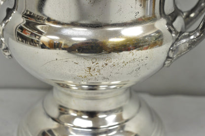 Vintage Leonard Silver Plated Trophy Cup Urn Champagne Chiller Bar Ice Bucket