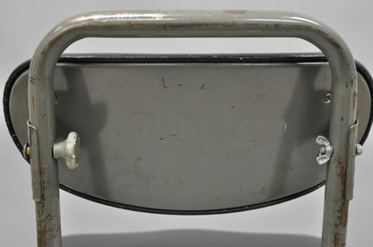 Vintage Hamilton Cosco Propeller Base Tanker Style Adjustable Office Desk Chair