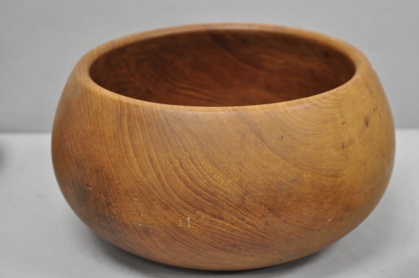 Vintage Mid Century Modern Teak Wood Goodwood Benjamin Medwin Salad Bowl Set 7pc