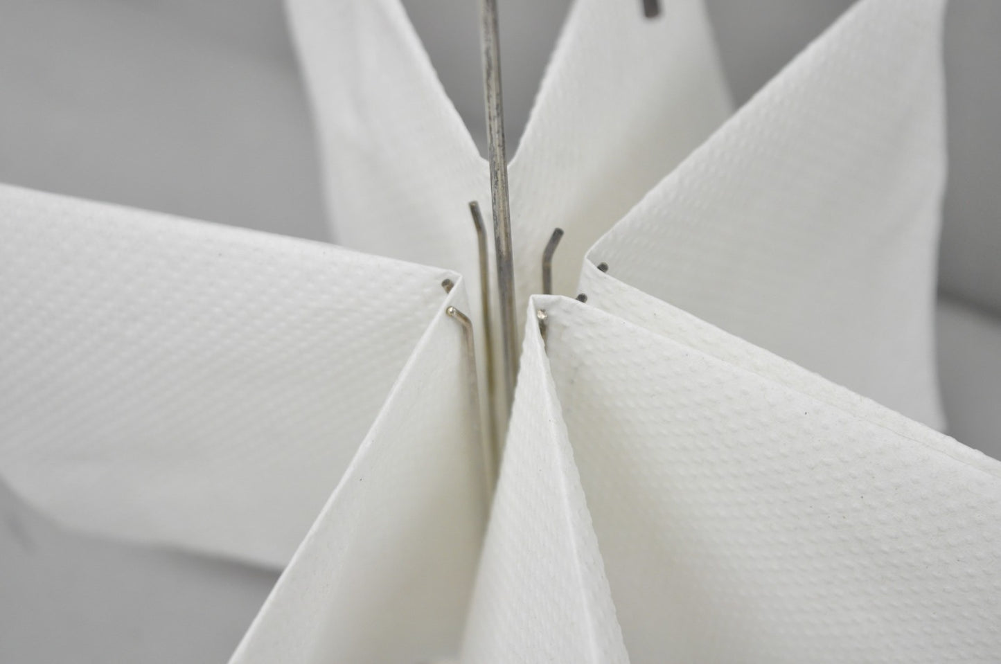 Mid Century Danish Modern Silver Plated Umbrella Cocktail Napkin Holder - Pair