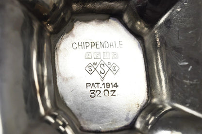 WD Smith Silver Co Chippendale EPNS Hepplewhite Silver Plated Tea Set - 4 pcs