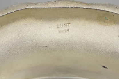 Vintage Victorian Silver Plated Oval Pedestal Centerpiece Fruit Bowl By Lunt