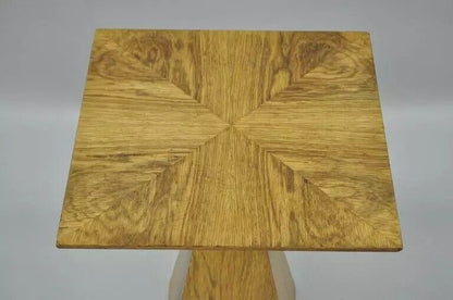Harvey Probber attr. Mid-Century Modern Wenge Wood Pyramid Occasional Side Table