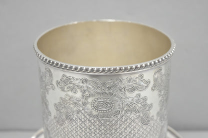 Vintage Viners of Sheffield English Regency Silver Plated Wine Bottle Coaster