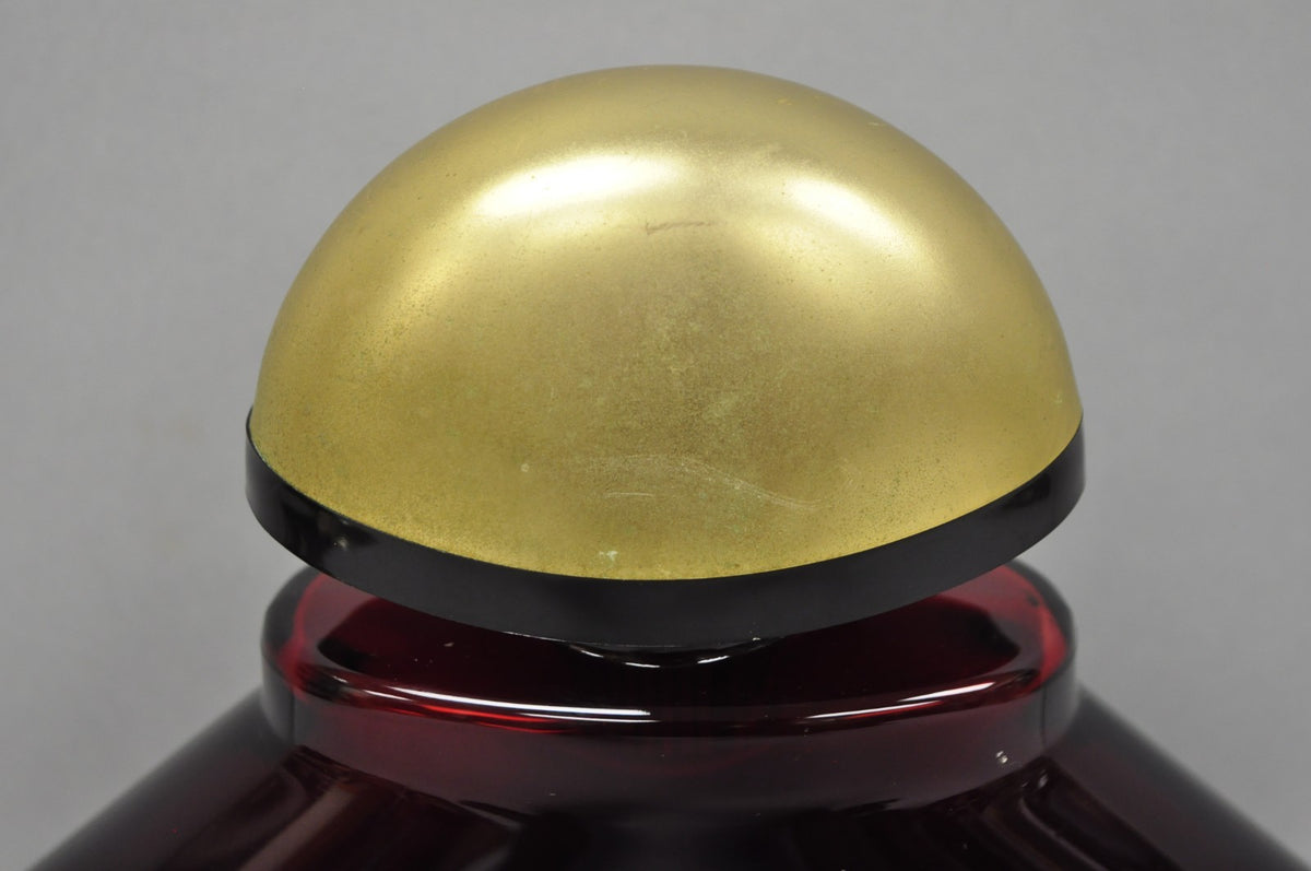 Vintage 12" Samsara Guerlain Paris Lrg Factice Red Perfume Display Dummy Bottle