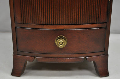 Palmer Home Collection Lexington Furniture Mahogany Bowfront Commode Nightstand