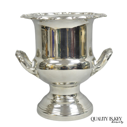 Vintage Leonard Victorian Silver Plated Trophy Cup Champagne Chiller Ice Bucket