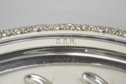 Antique Rogers Bros English Regency Silver Plated Small 12" Meat Cutlery Tray