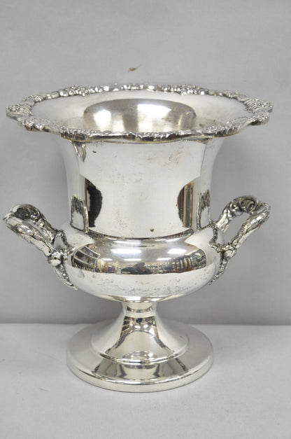 Vintage Victorian Silver Plated Trophy Cup Urn Champagne Chiller Bar Ice Bucket