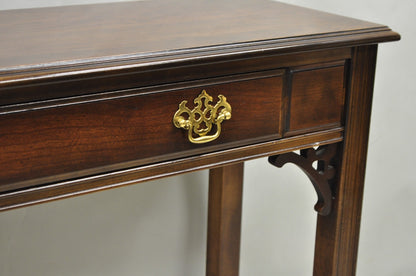 Vintage Lane Altavista Georgian Chippendale Cherry Wood Small Console Table