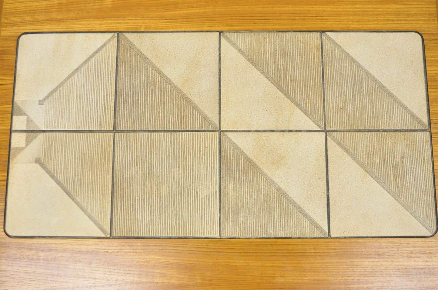 Vintage Gangso Mobler Mid Century Danish Modern Teak Tile Top Coffee Table