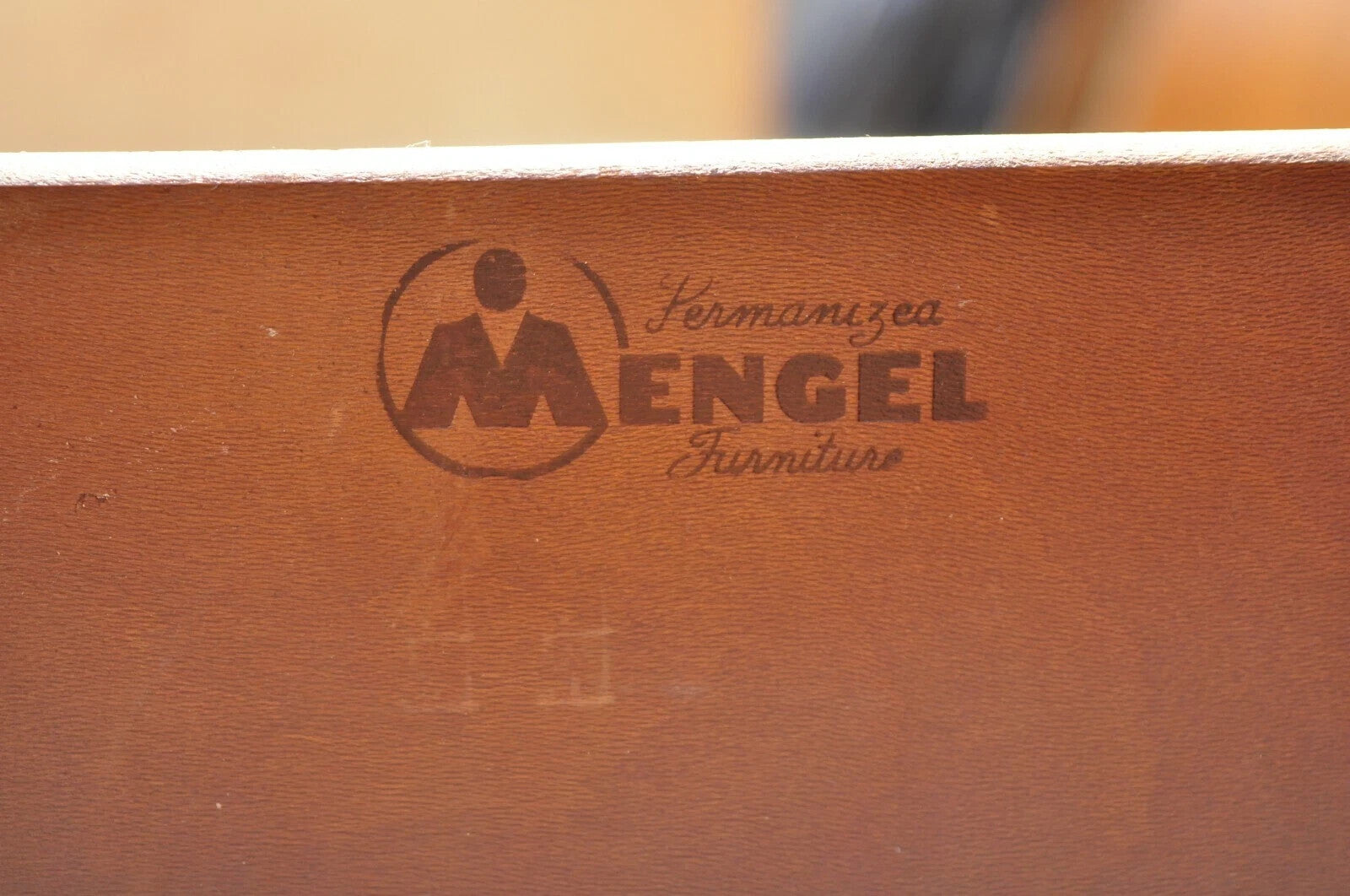 Raymond Loewy Mengel Mid Century Modern Sculpted Oak Bookcase China Cabinet