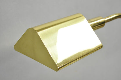 Vintage Chapman Mid Century Modern Adjustable Brass Reading Pharmacy Floor Lamp