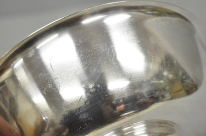 Vintage Mid Century Modern Gorham YC780 8" Silver Plated Serving Bowl