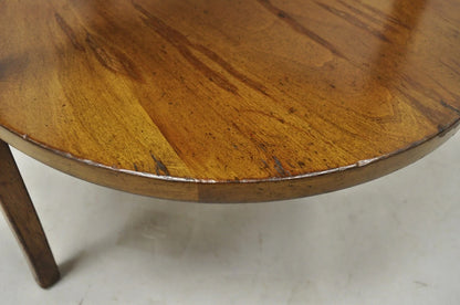 French Country Provincial Biedermeier Cherry Marble Side Table Ice Bucket Holder