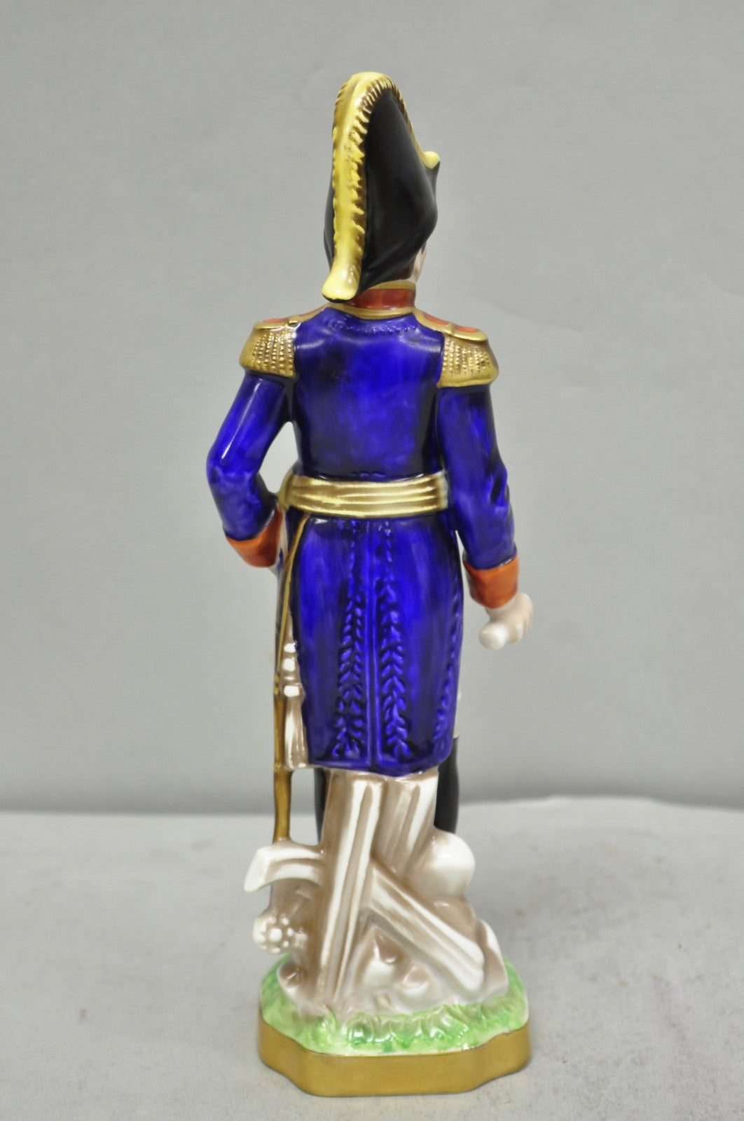 Vintage Capodimonte Italian Porcelain Napoleonic General Figurine Statue 7282- B