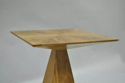Harvey Probber attr. Mid-Century Modern Wenge Wood Pyramid Occasional Side Table