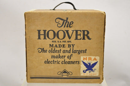 The Hoover Co Model 450 Advertisement Cardboard Box NRA Sticker Delivery Box