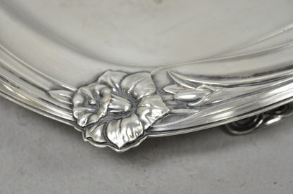 Vintage 1847 Rogers Bros Daffodil 9910 Silver Plated Meat Serving Platter Tray