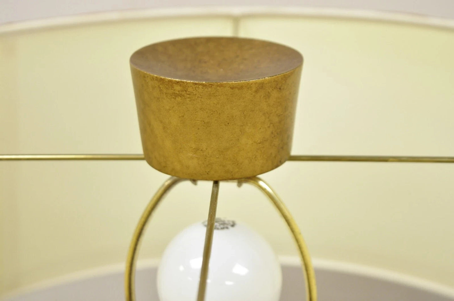 Decorator Fine Art Lamps Gold Gilt Metal Skyscraper Modern Floor Lamps - a Pair