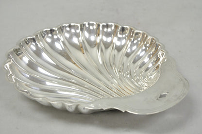 Vintage Mid Century Modern WM Rogers Silver Plated Clam Shell Serving Dish