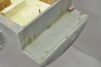 Vintage Large 84" USS Nimitz CVN-68 Aircraft Carrier Navy Military Model Ship 37