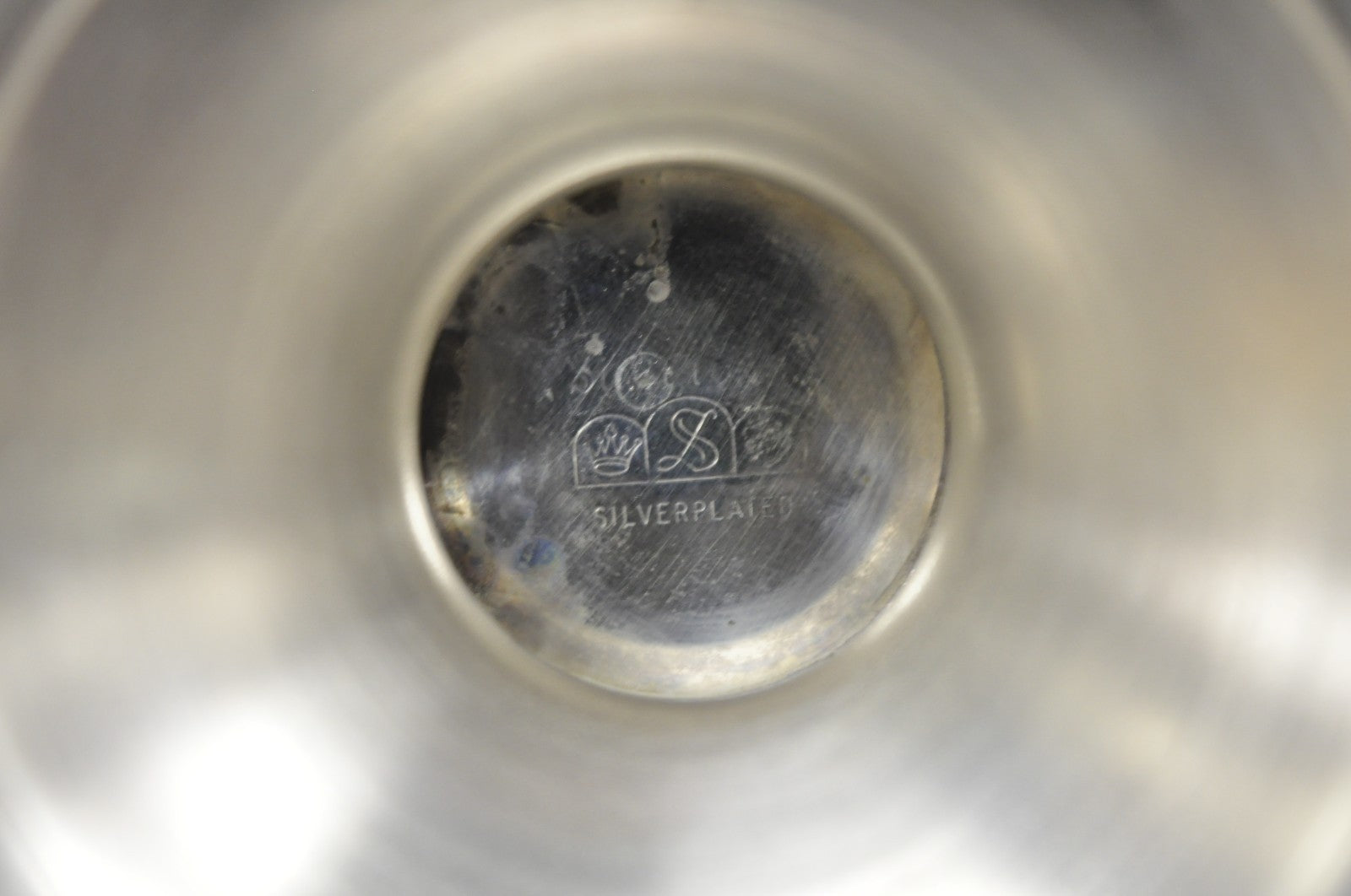 Happy 25th Anniversary Mom+Dad Silver Plated Trophy Cup Urn Champagne Ice Bucket