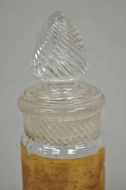 Antique Tiffin Dakota Glass Apothecary Candy Jars from The Philadelphia Museum