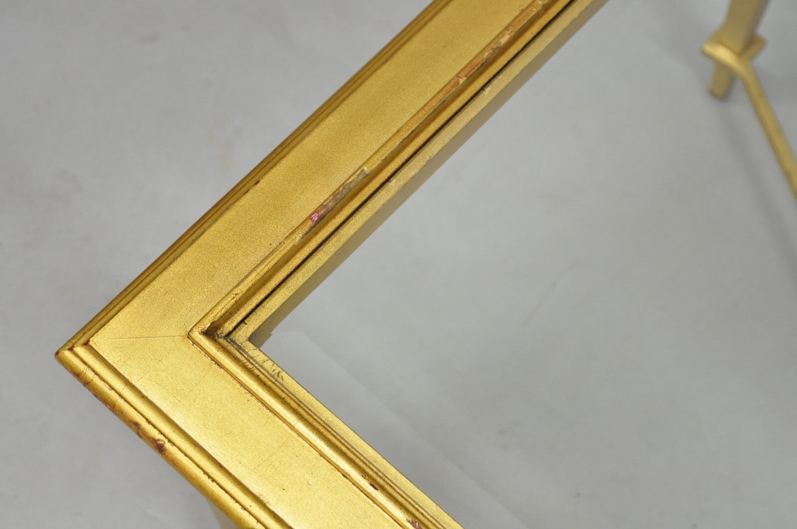 Hickory Chair French Hollywood Regency Gold Rectangular Bristol Coffee Table
