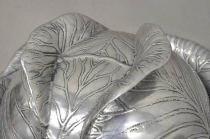 Vintage Arthur Court 1979 Cabbage Lettuce Tureen Serving Bowl Spoon Platter 3 pc