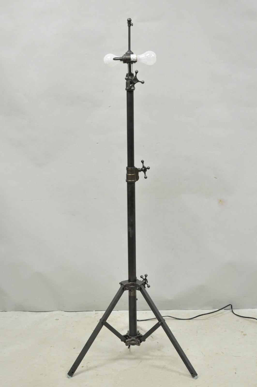 Thomas O'Brien Studio Tri 53 Inch Bronze Finish Floor Lamp by Visual Comfort