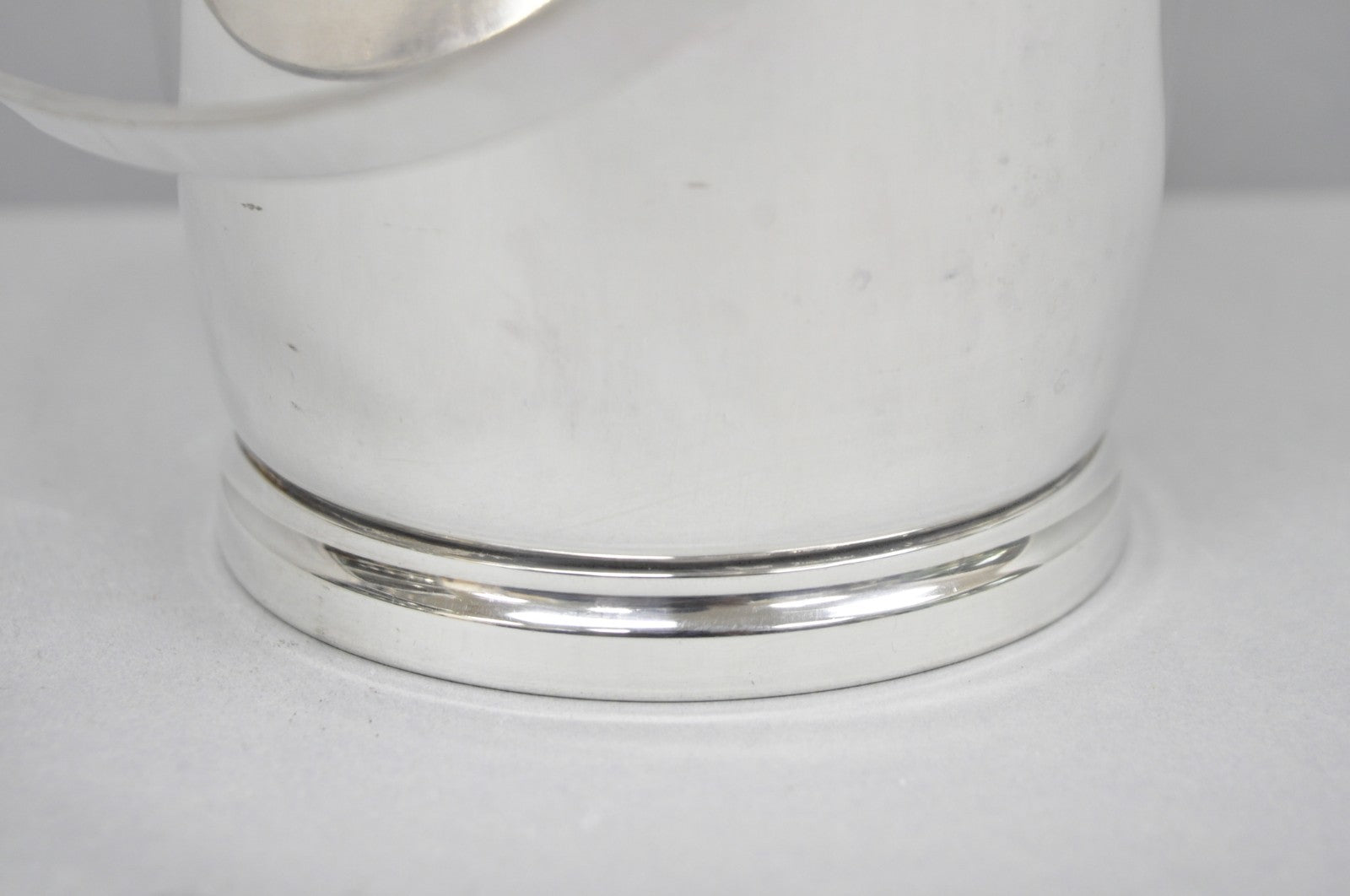 Vintage Victorian Prata 90 Silver Plated Small Bar Champagne Ice Bucket w Handle