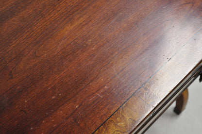 Ethan Allen Townhouse 2 Drawer Night Table Nightstand Curule Regency Style, Pair