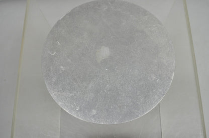 Vintage 1878 Morgan Silver Dollar 12" Pewter Trivet or Wall Hanging Plaque USA