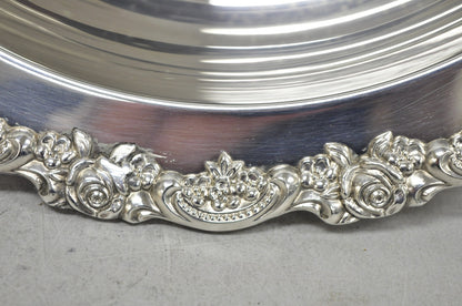 Vintage Oneida Victorian Silver Plated Punch Bowl Champagne Chiller Ice Bucket