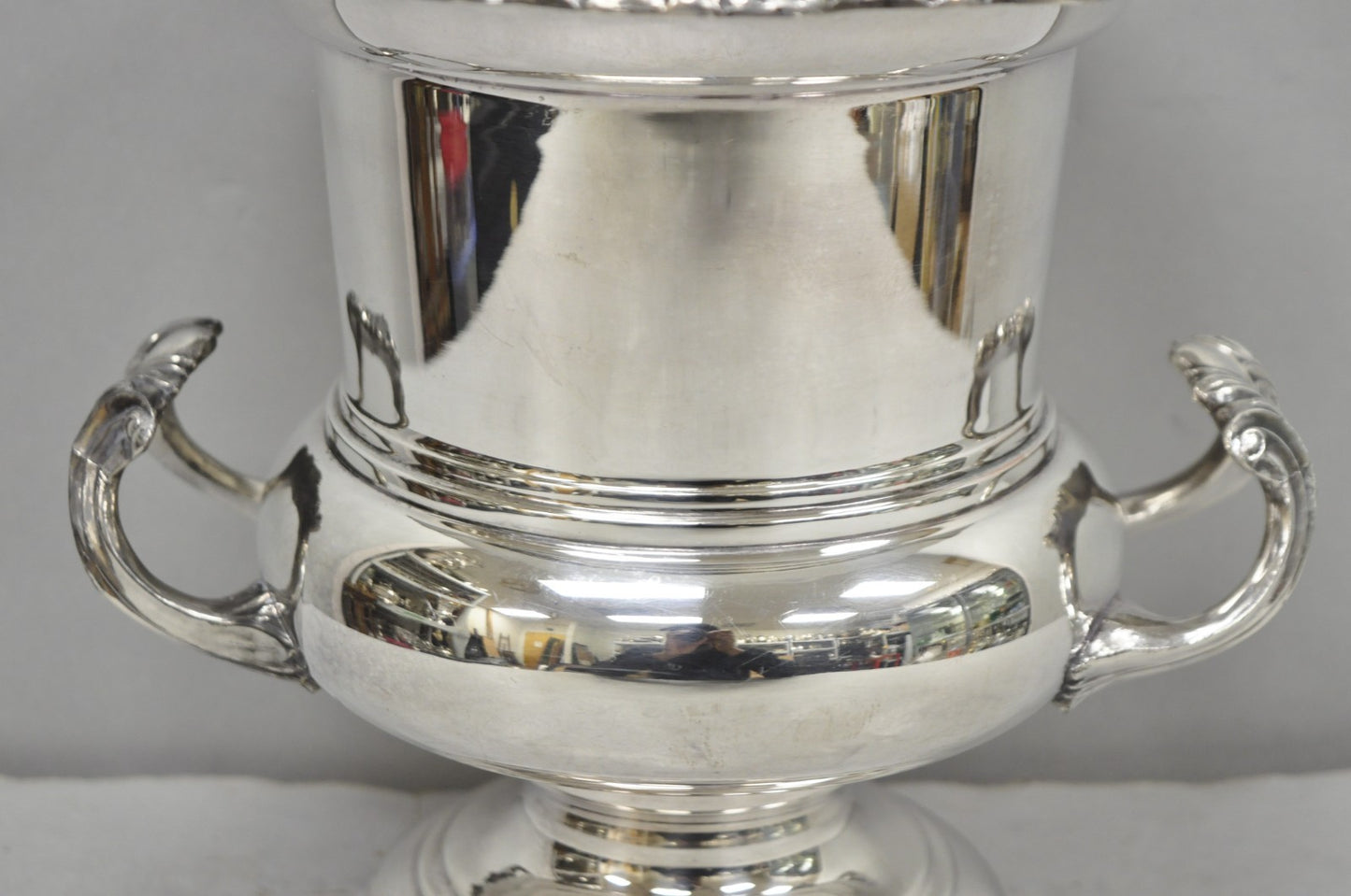 Vintage FB Rogers Silver Plated Trophy Cup Urn Champagne Chiller Bar Ice Bucket
