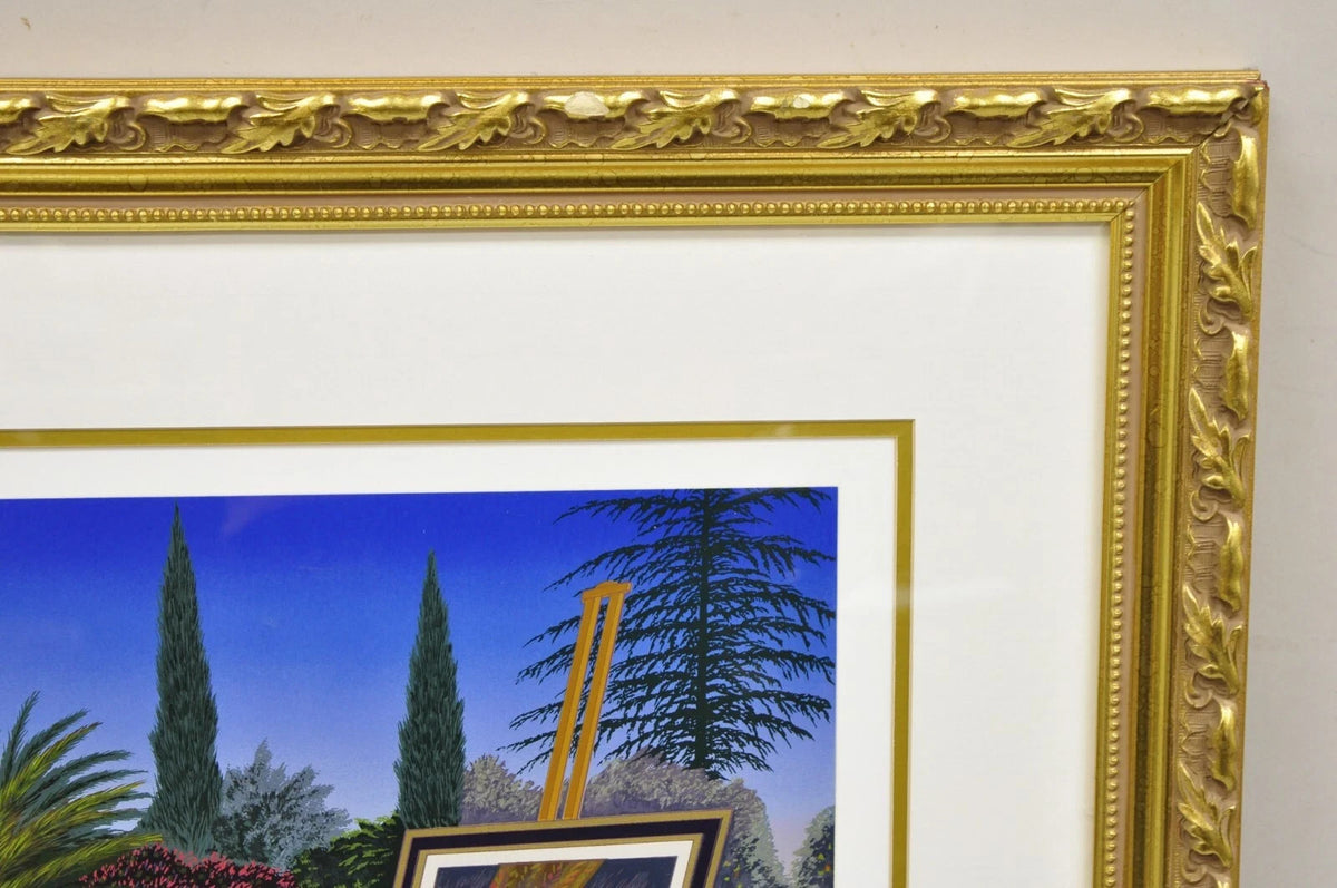 Limited Ed. Signed Fanch (Francois Ledan) Lithograph Atelier de Cezanne Artwork